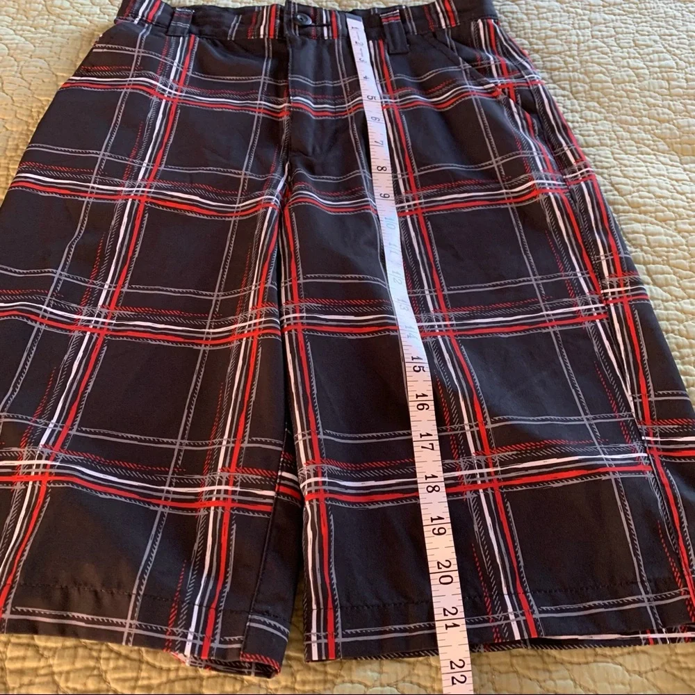Ocean Pacific Boy’s Board Shorts Plaid Size 14